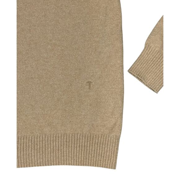 Tilley Extra Fine Merino Wool Sweater Tan XXL (Runs Small) Warm Winter Outdoors - Picture 4 of 10